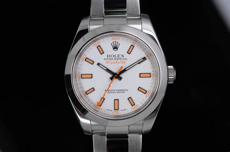 rolex milgauss clone|rolex milgauss 116400 white.